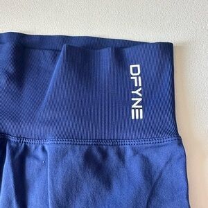DFYNE High-Waist Leggings in Deep Blue